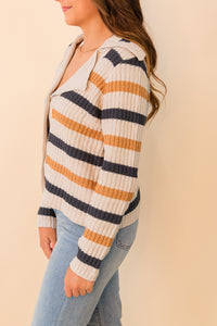 Coralie Stripe Cardigan
