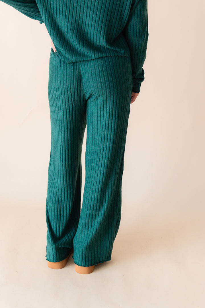 Dawn Smocked Rib Pant