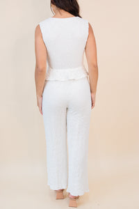 Wind Blows Knit Jumpsuit