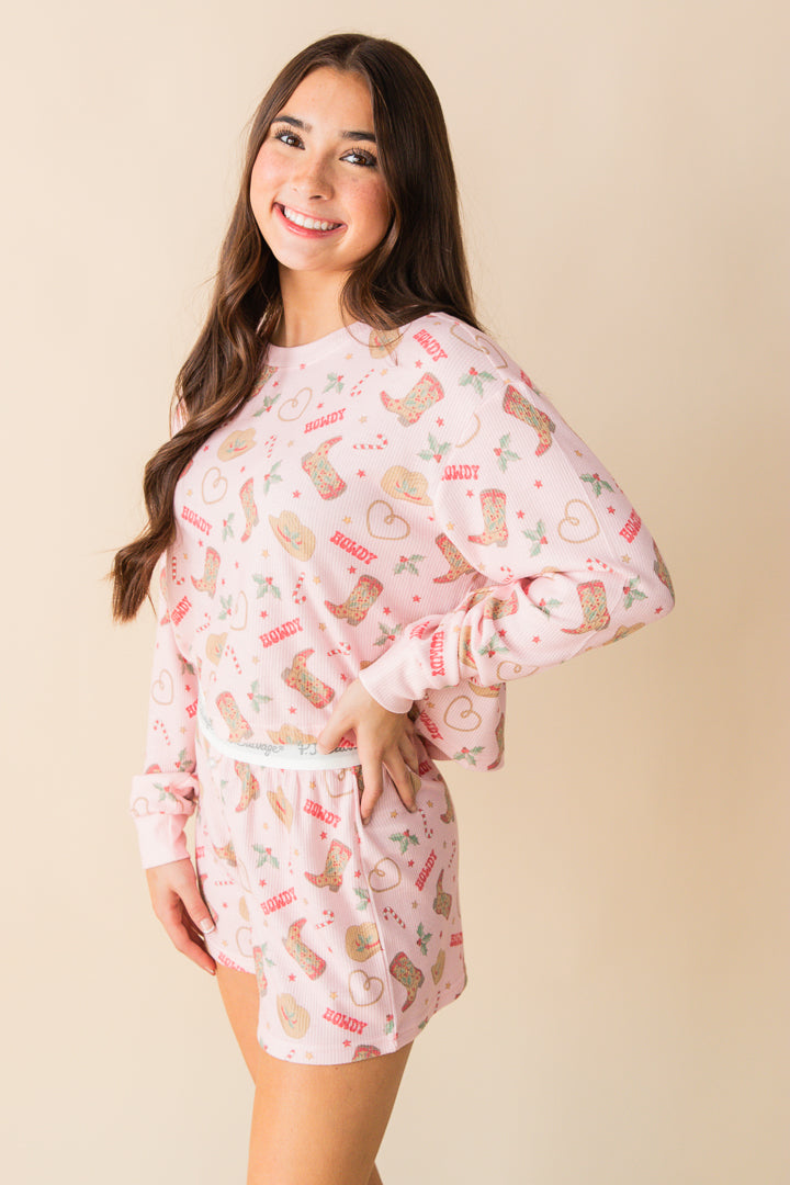 Boyfriend Boxer Short PJ Set