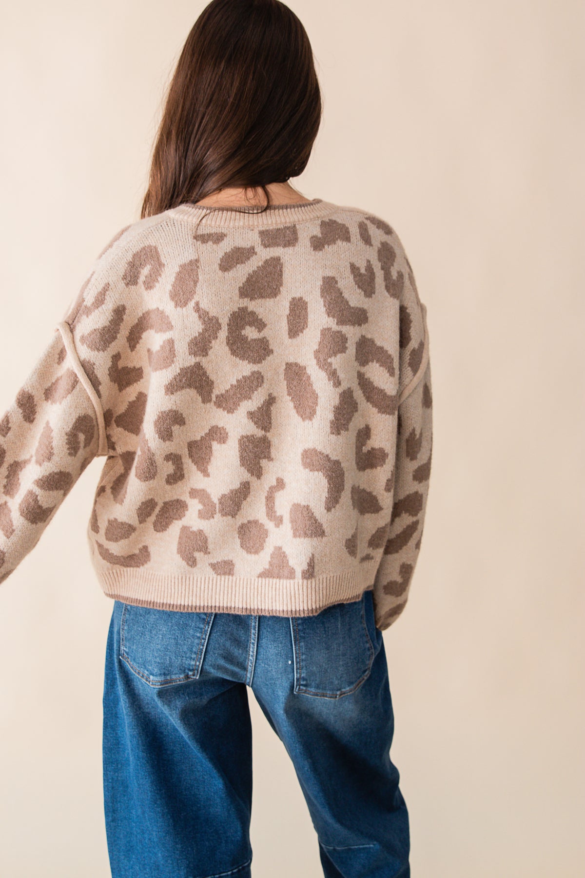 Elle Leopard Cardigan