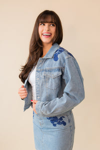 Most Likely Embroidered Denim Jacket