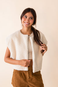 Elsa Shearling Vest