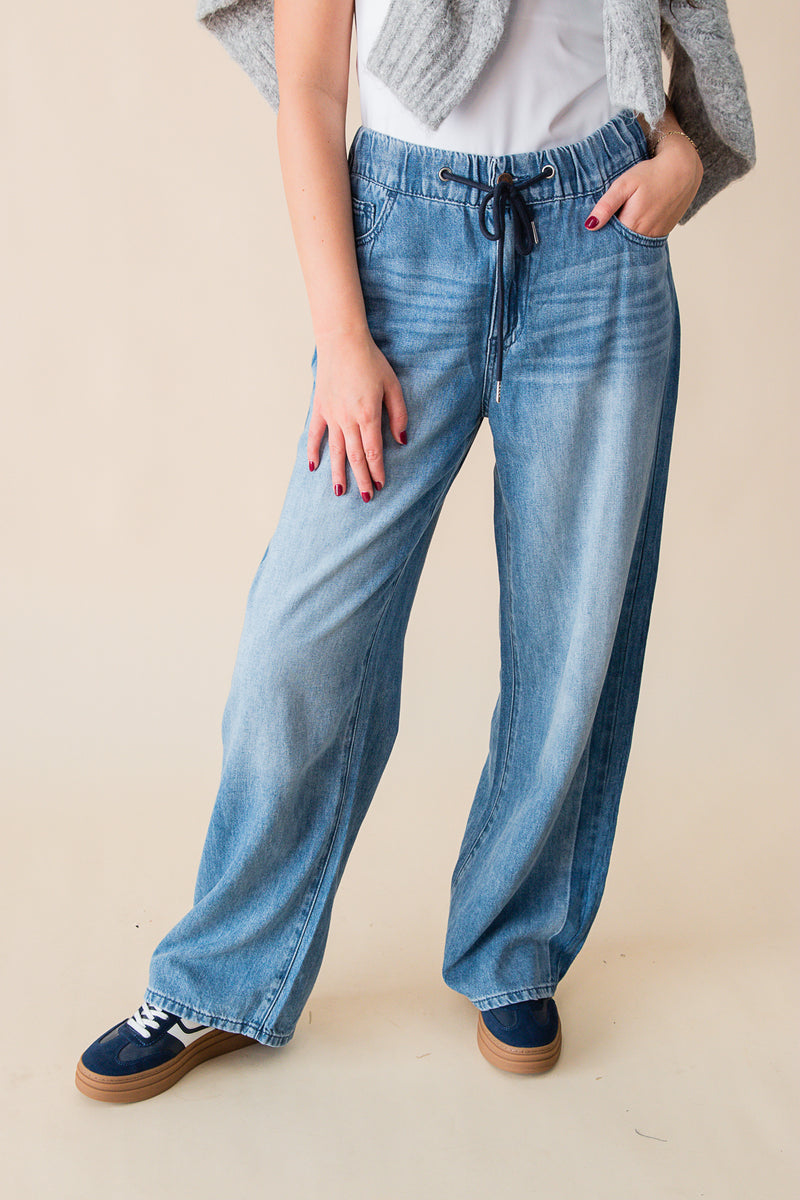 Wilhemina Waist Straight Leg