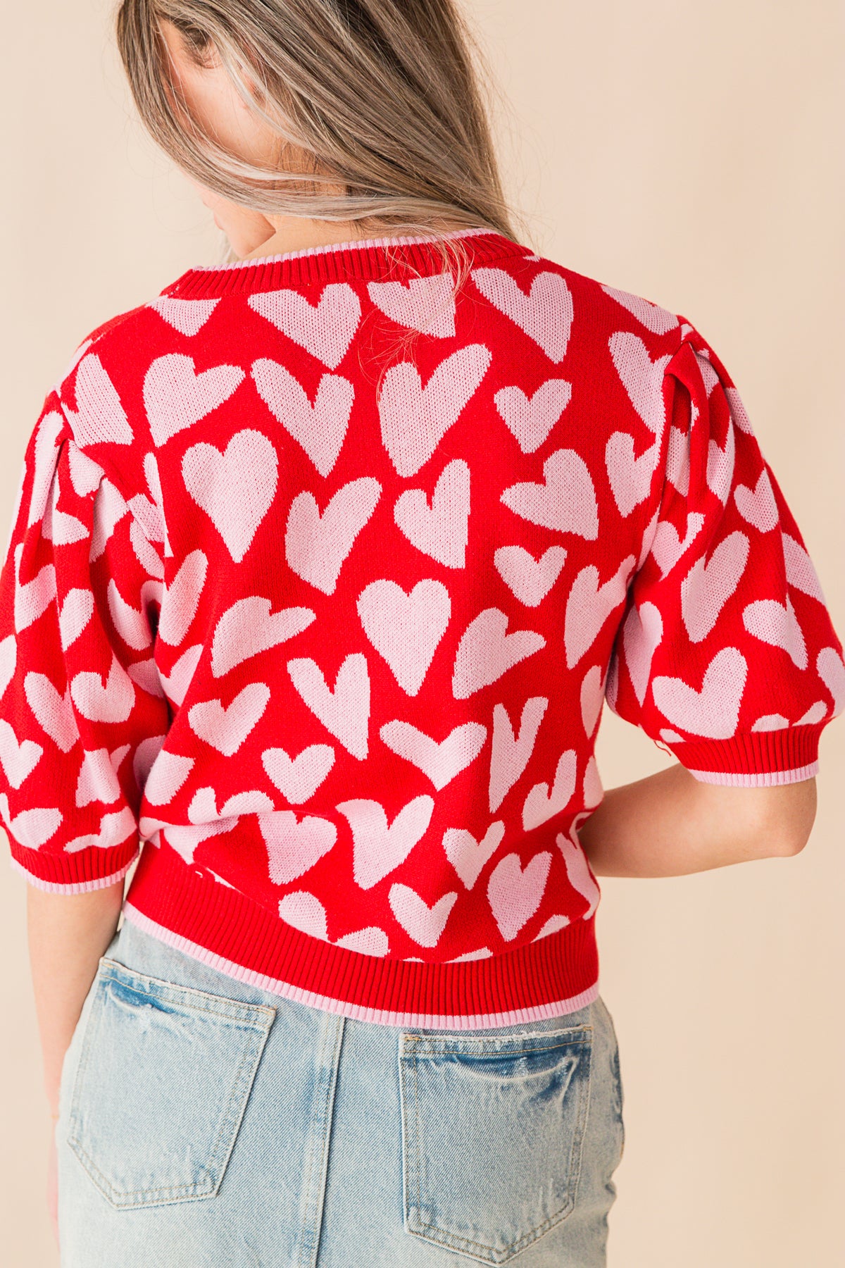 Diana Heart Sweater