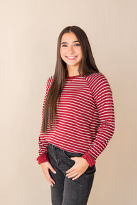 Frannie Reversible Long Sleeve Tee