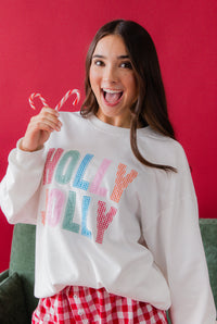 Holly Jolly L/S Crewneck