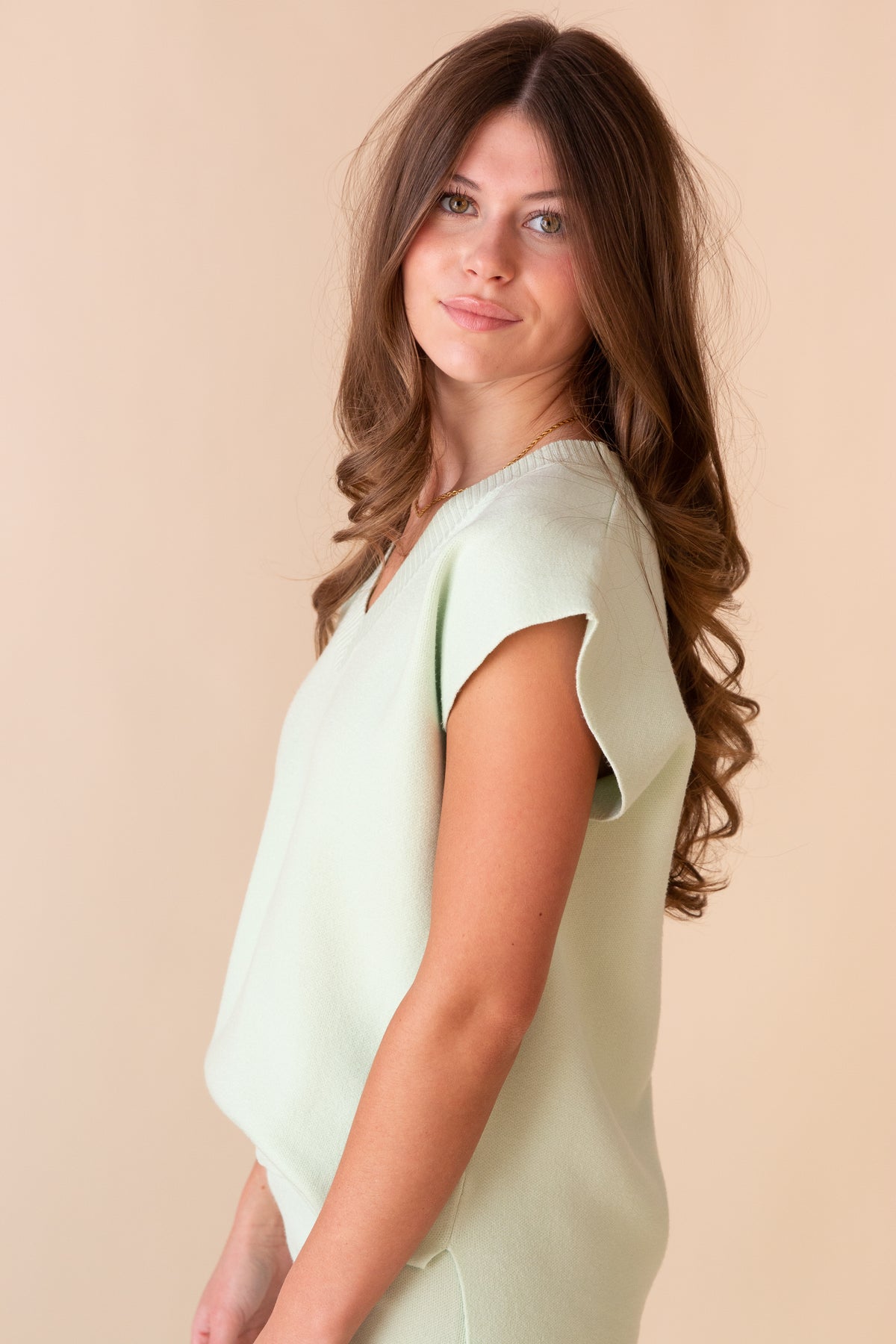 Kaylee Mae Sleeveless Knit Top