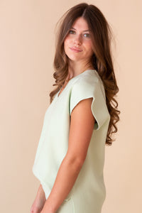 Kaylee Mae Sleeveless Knit Top