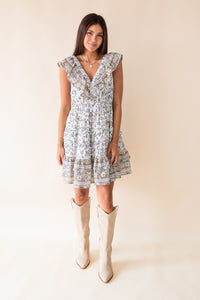 Clio Flutter Mini Dress