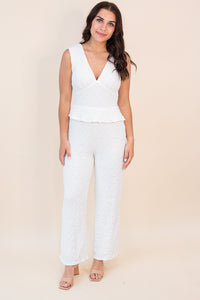 Wind Blows Knit Jumpsuit