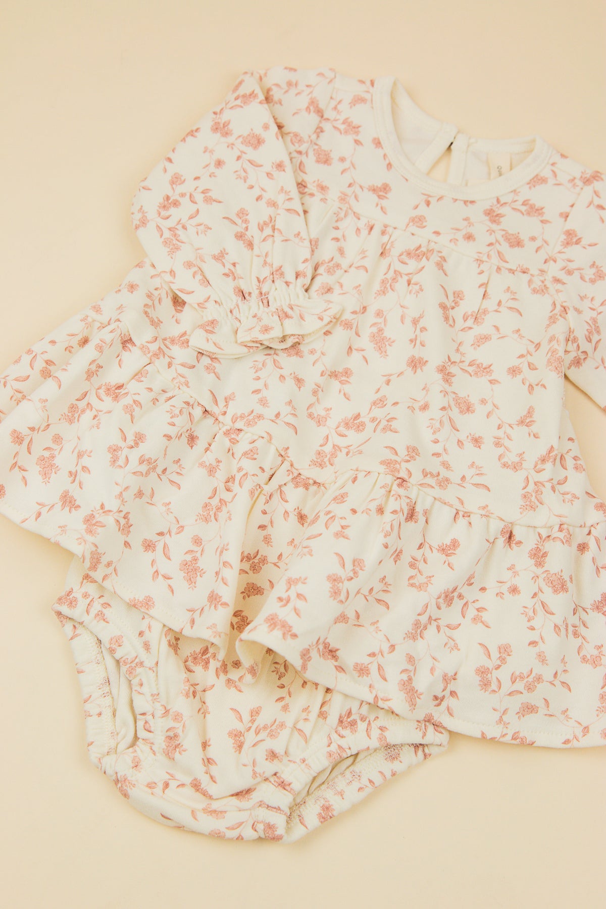 Tiered Jersey Dress French Garden