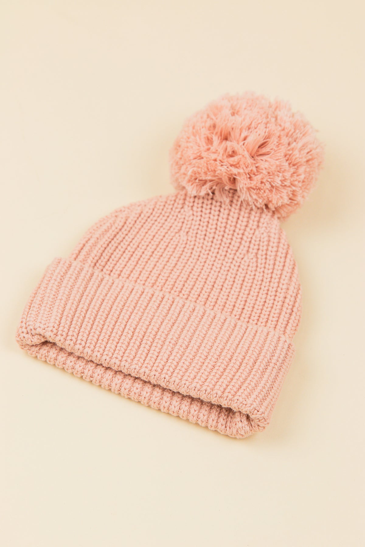 Knit Pom Hat