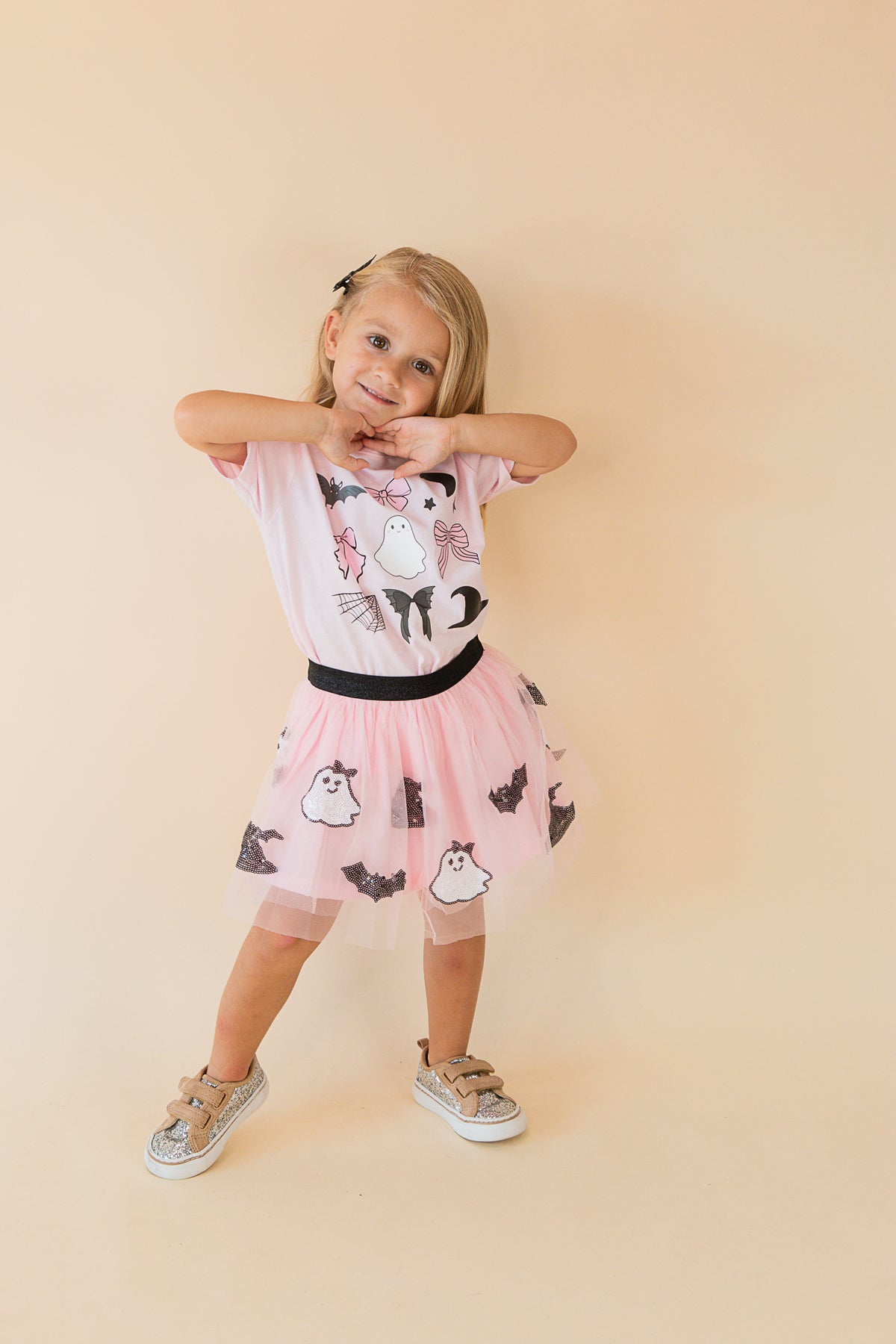 Spooky Babe Sequin Halloween Tutu