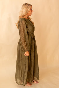 The Poets Cutout Waist Maxi Dress