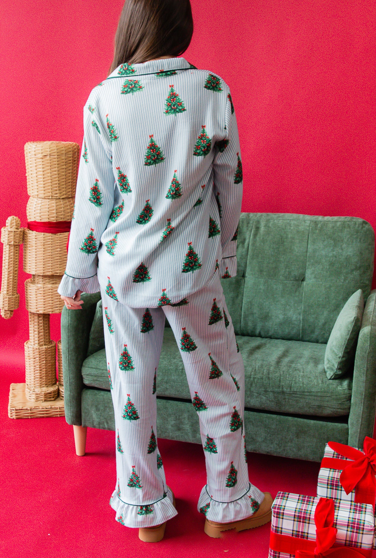 Christmas Cutie Christmas Tree PJ Set