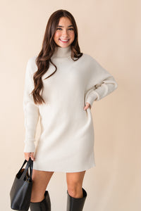 Anya Turtleneck Tunic Sweater