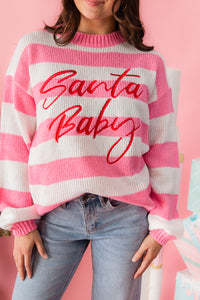 Festive Santa Baby Sweater