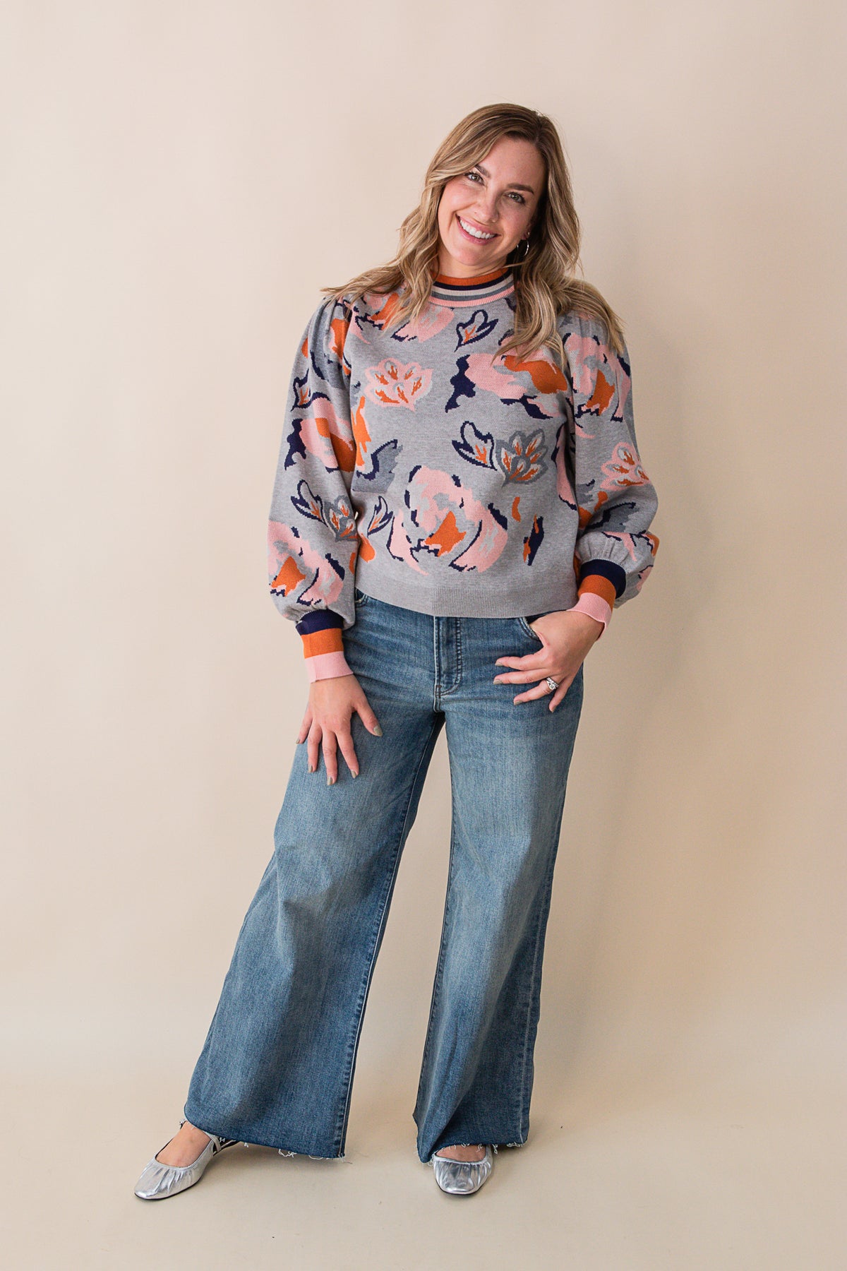 Mcgraw Printed Sweater