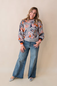 Mcgraw Printed Sweater
