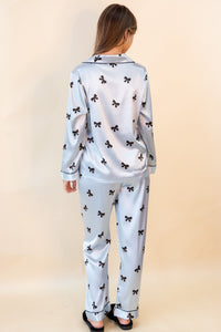 Long Sleeve Bow PJ Set