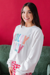 Holly Jolly L/S Crewneck