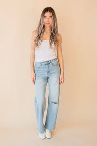 Acai  High Rise Wide Leg