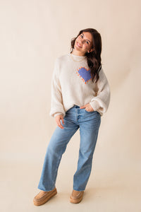 Eddi Heart Sweater
