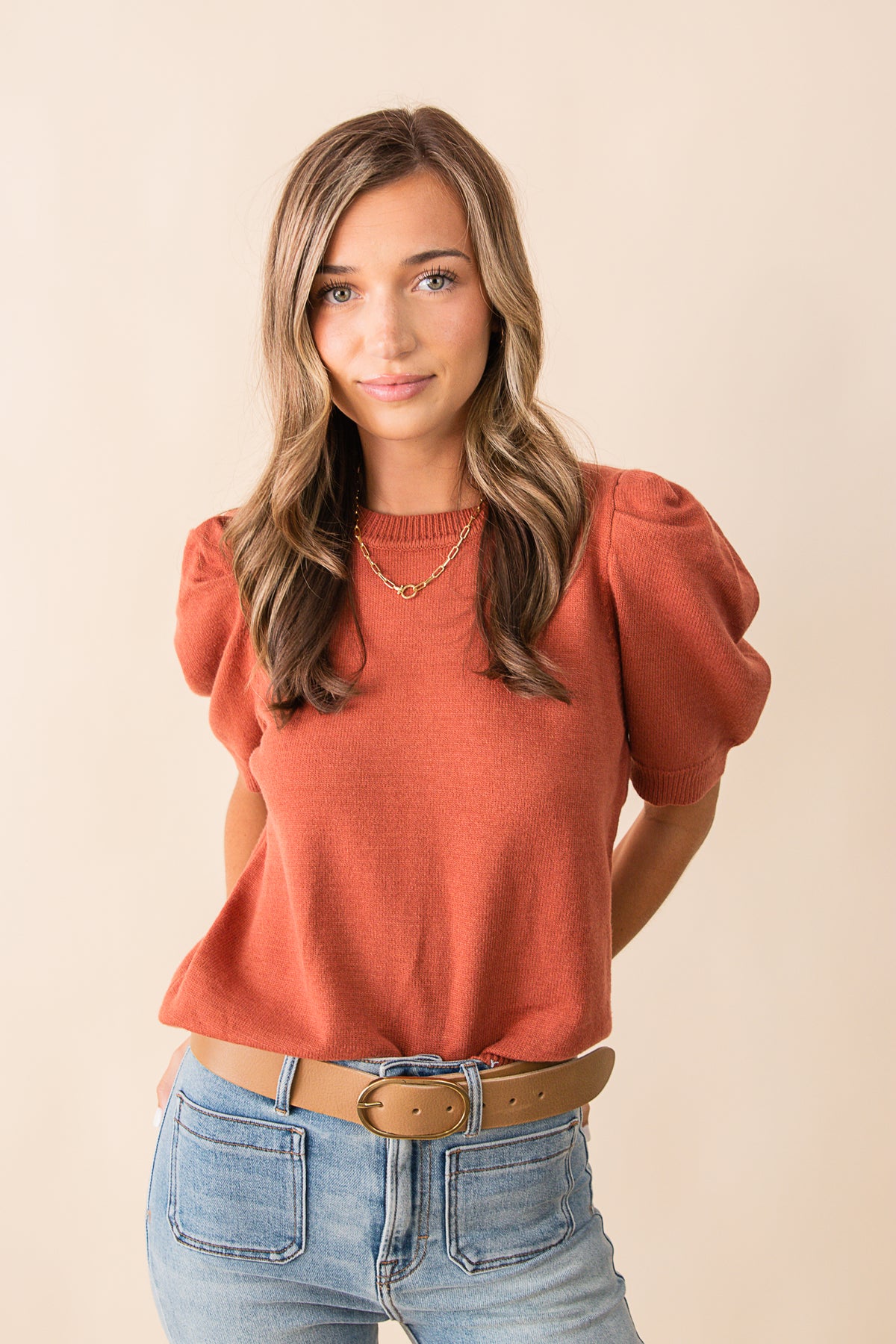Caroline Sweater Top