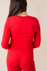 Holly Pointelle LS Top