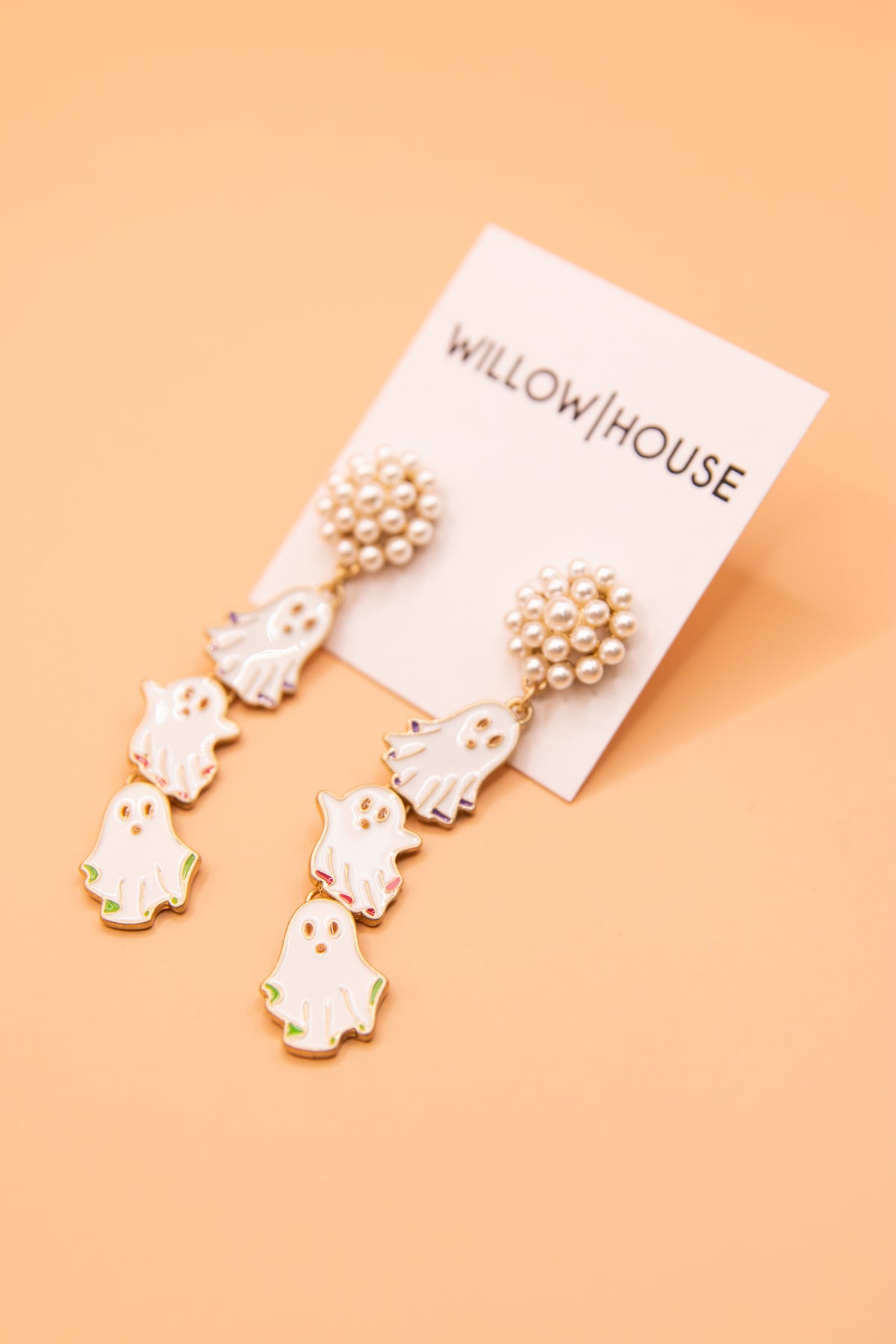 Halloween Triple Ghost Earrings