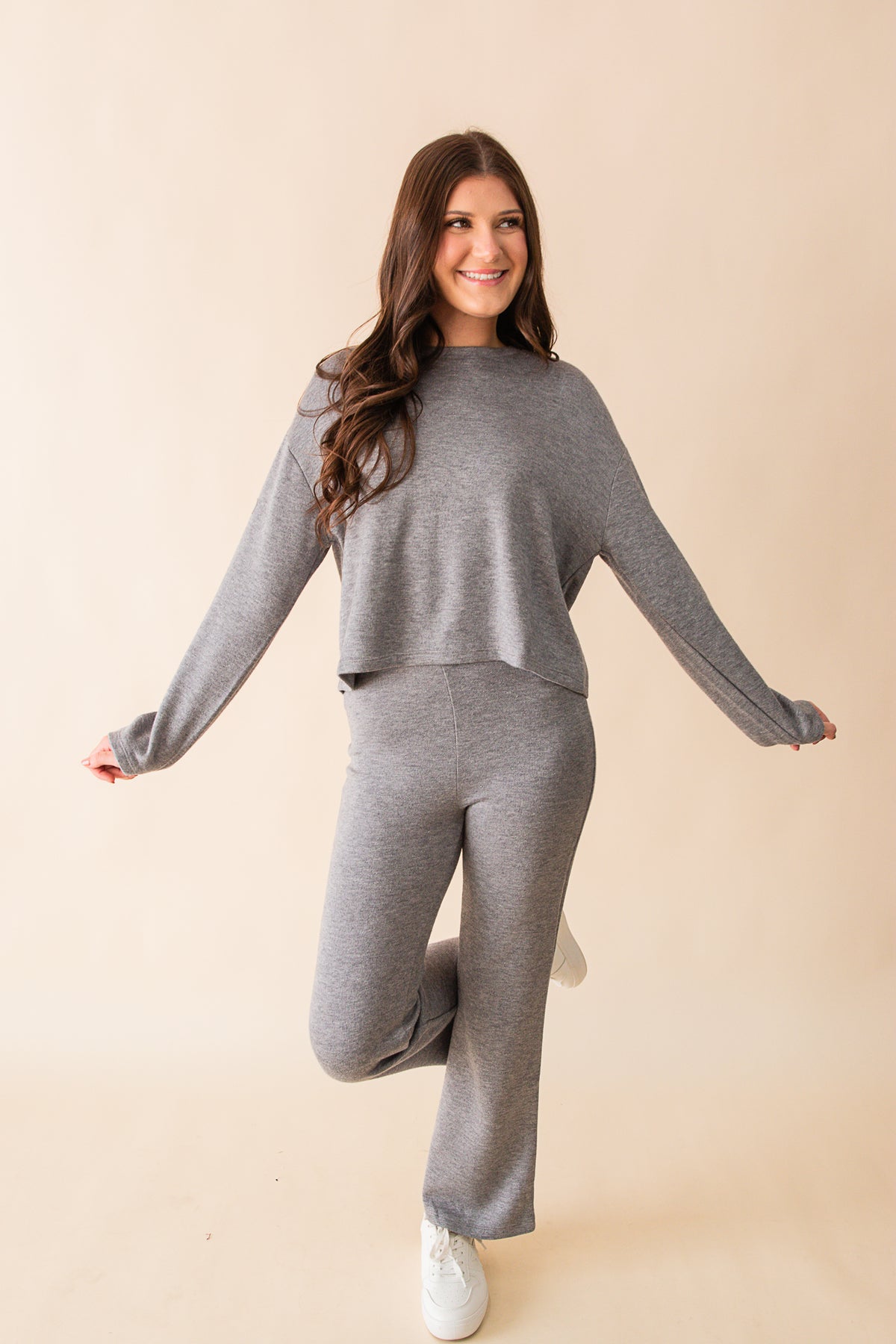 Downtown L/S Knit Top