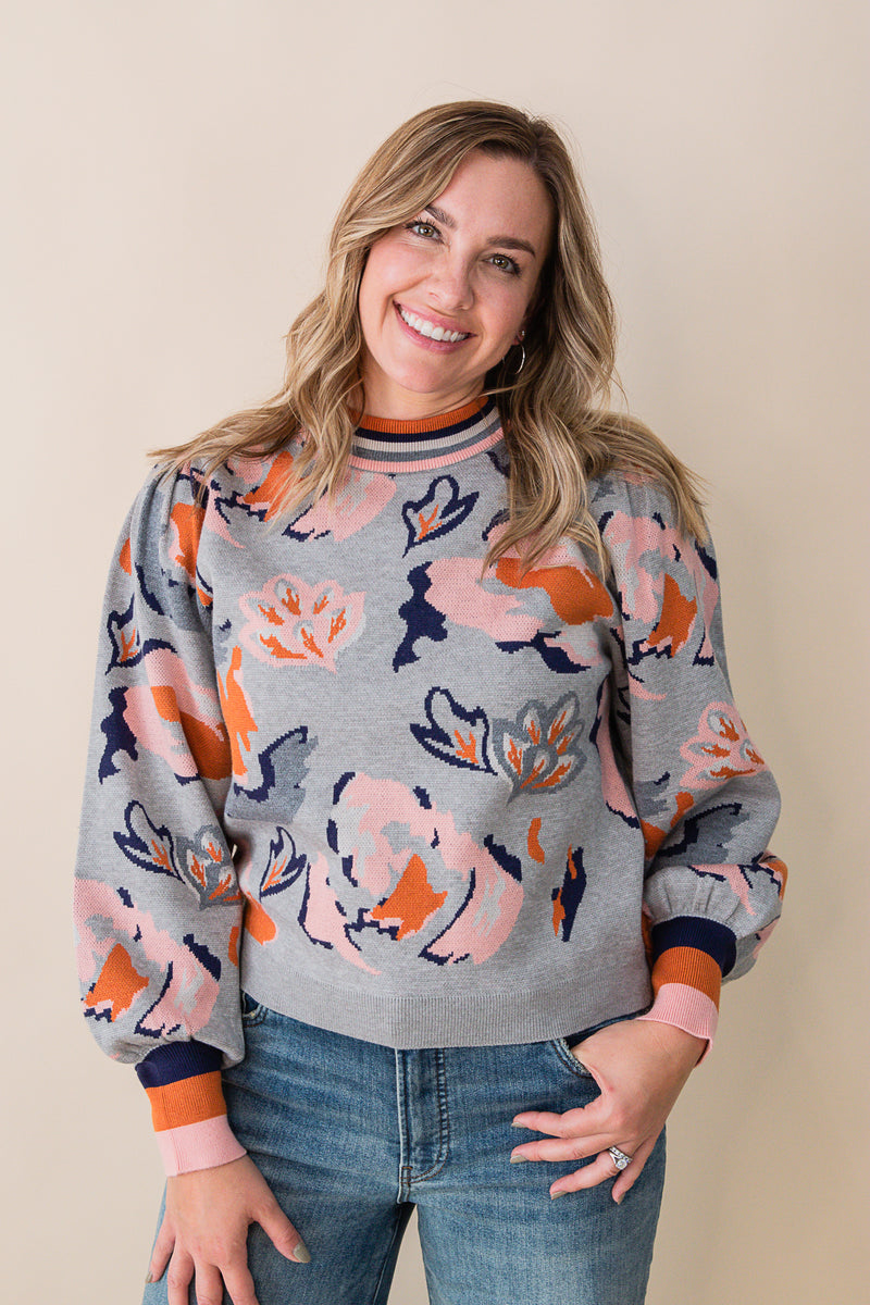 Mcgraw Printed Sweater