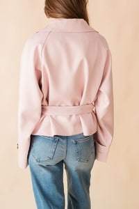 Estelle Cropped Trench Jacket