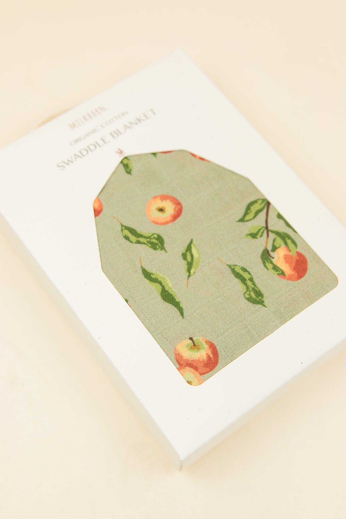 Organic Cotton Swaddle Apple Orchard