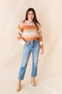 Butter Pecan Chunky Sweater