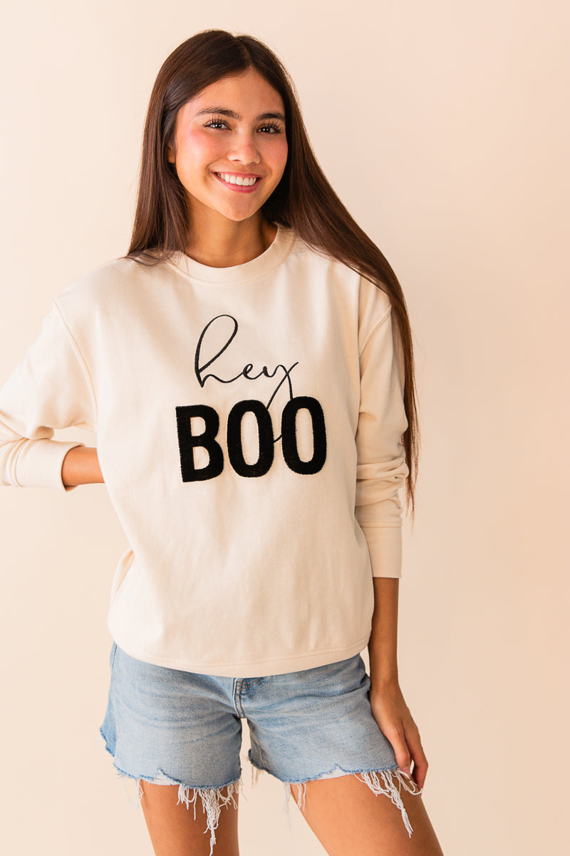 Hey Boo Sweatshirt