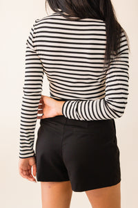 Pristine Striped Tee