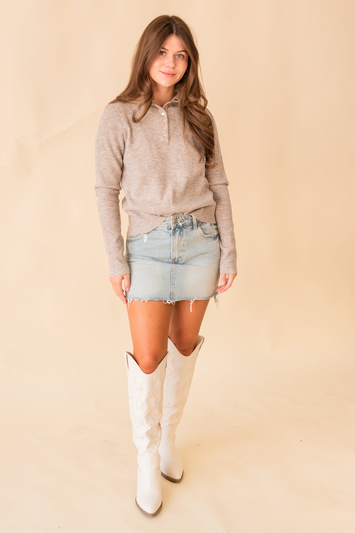 Castleberry Mock Neck Sweater