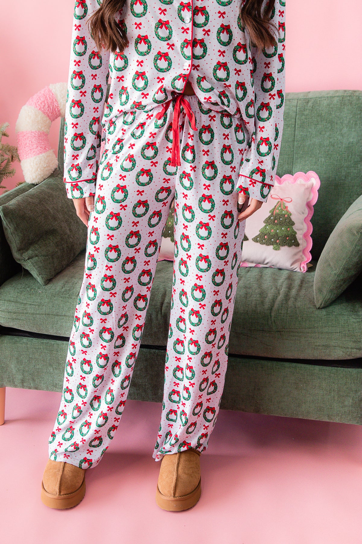 Clara Wreath Sleep Pants