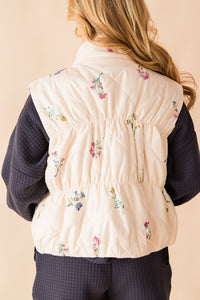 Fair Weather Quilted Zip Up Vest