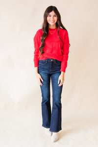 Kaycee High Rise Flare Jeans