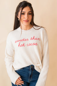 Sweeter Than Hot Cocoa Snuggle Top