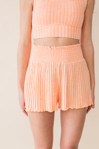 Dawn Smocked Rib Short