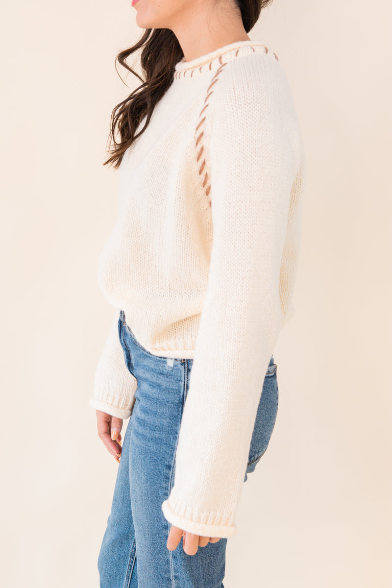 Reyna Stitch Detail Sweater