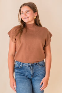 Polly Mock Neck Top