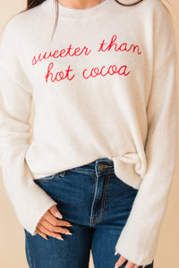 Sweeter Than Hot Cocoa Snuggle Top