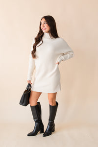 Anya Turtleneck Tunic Sweater