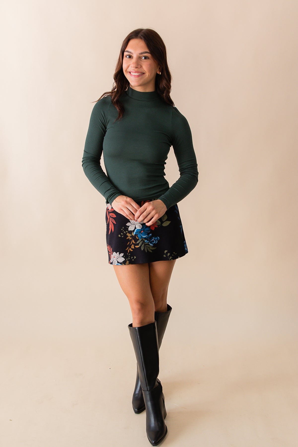 Ronan Mock Neck Top