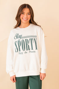 Sporty Sunday Sweatshirt